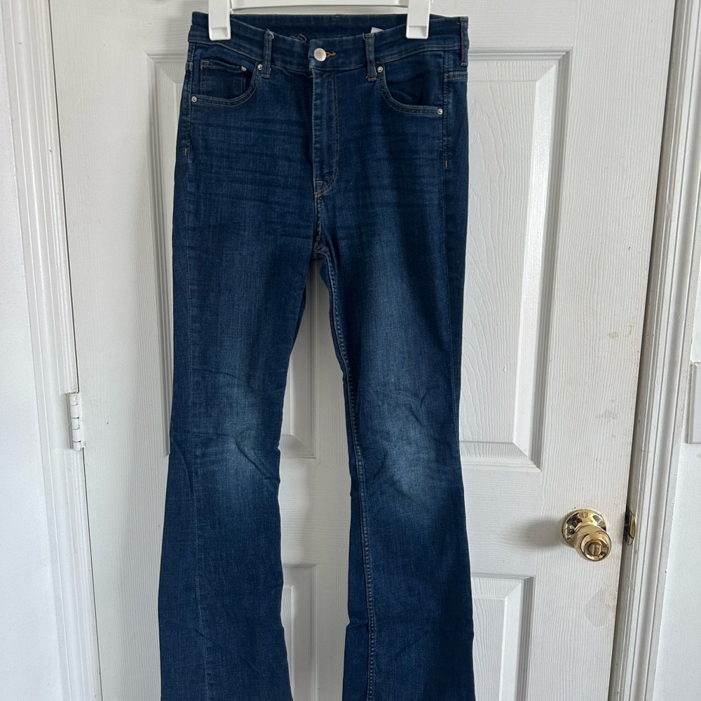 Dark Blue Denim Jeans